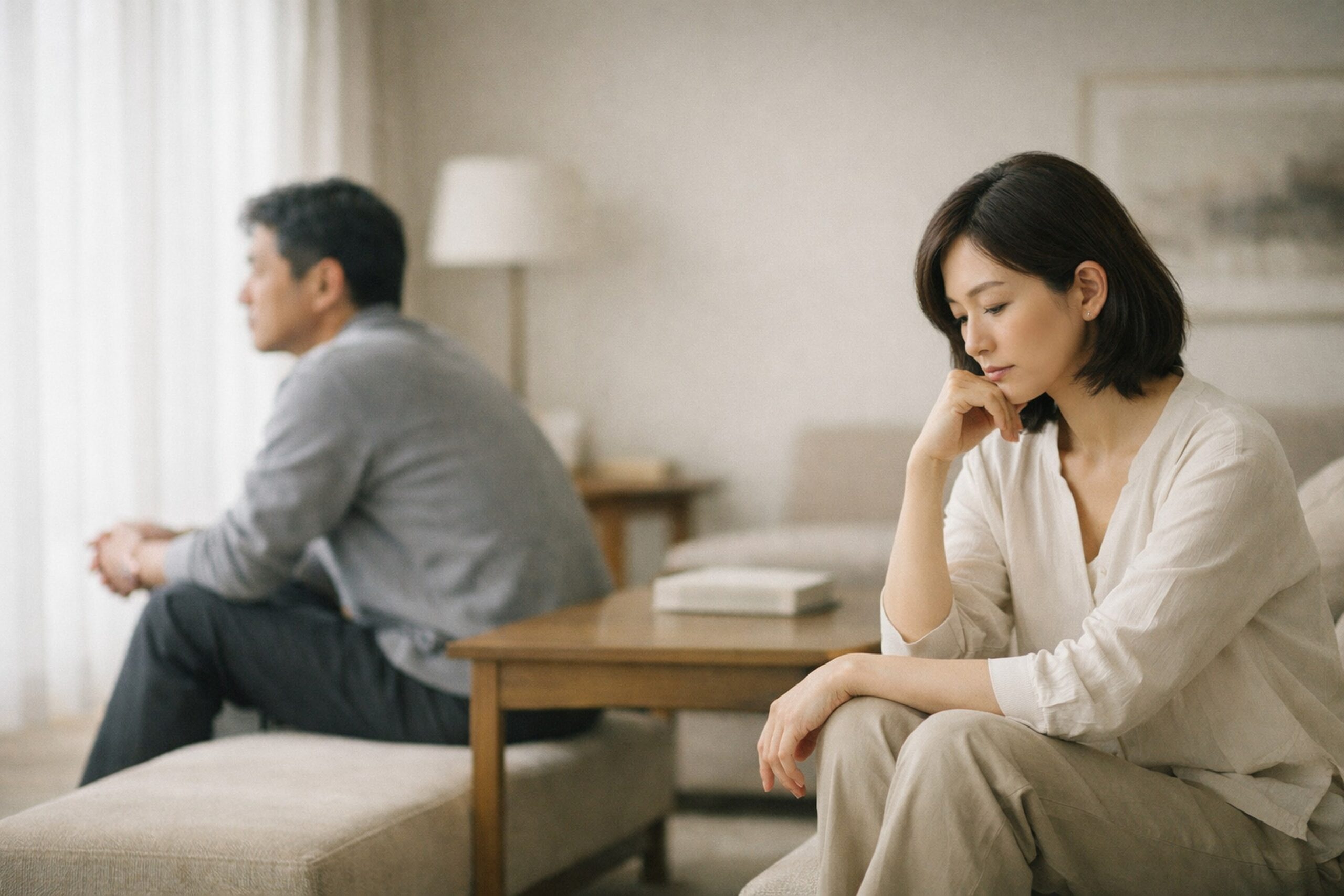 夫と会話がないのはなぜ？静かに進む夫婦関係の断絶と孤独