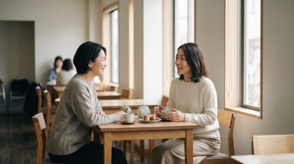 安心して話せる相手の存在が心を救う